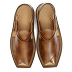 Peshwari Kaptan Matte Brown Chapal