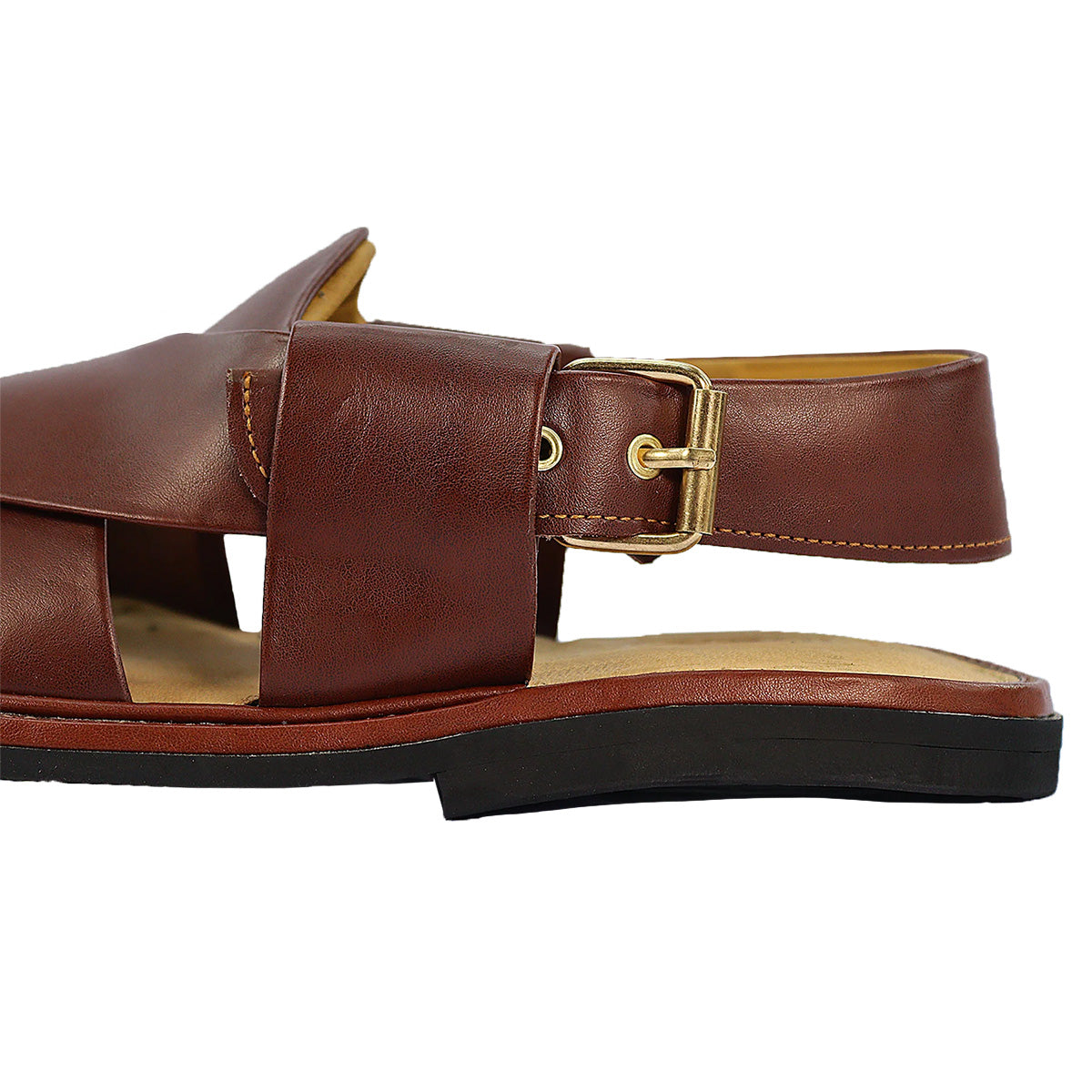 Smart Zalmi Red Peshawari Chappal for Men